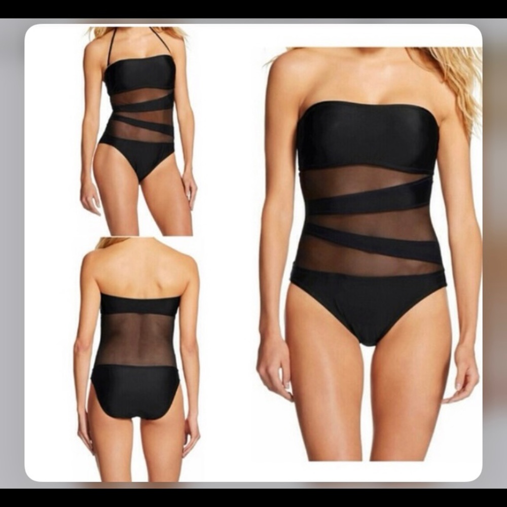 ☀️☀️2/$15 sale Black one piece swimsuit